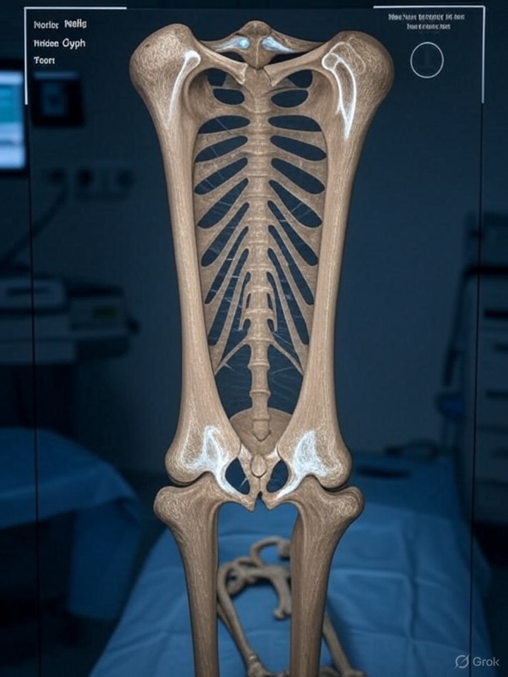 Naila femur scan with glyph embedded